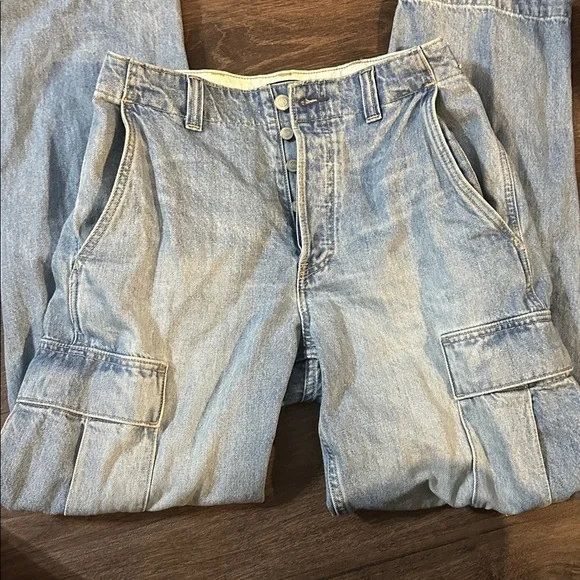 NWT! BANANA REPUBLIC WOMEN’S THE CARGO JEAN - SIZE 28🩷 - Picture 6 of 9